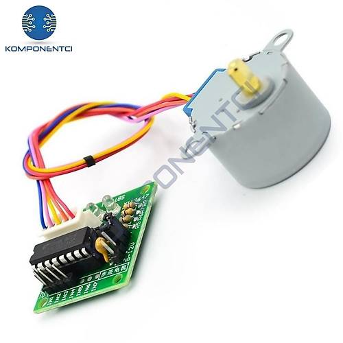 28BYJ-48 5V Redktrl Step Motor - ULN2003A Src Kart
