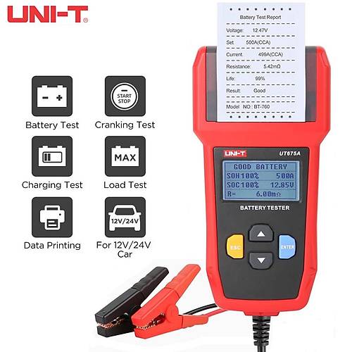 UNI-T UT675A Pil Test Cihaz