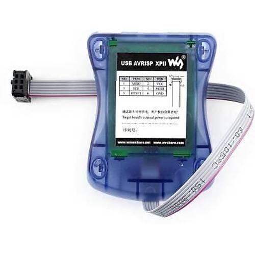 WaveShare ATMEL USB AVRISP XPII AVR Programlay�c�