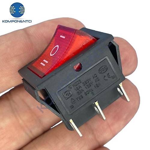 IC-105 Geni� I��kl� Anahtar 6P�On-Off-On