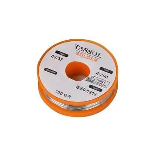 Tassol 0.75 mm 100gr Lehim Teli (%63 Kalay / %37 Kur�un)