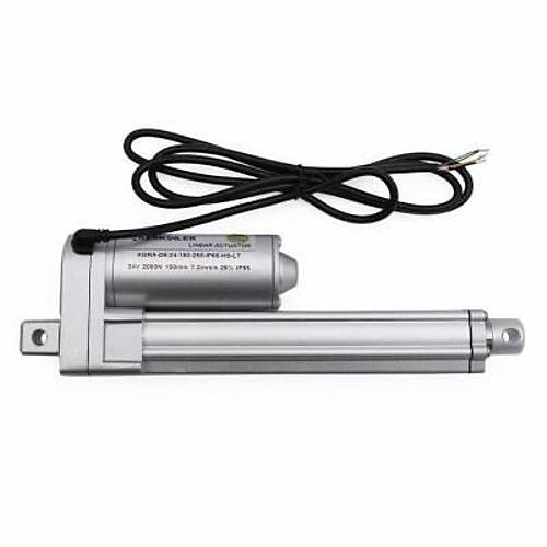 KGRA 24V 150MM 2000N IP65 Hall Sensrl Lineer Motor