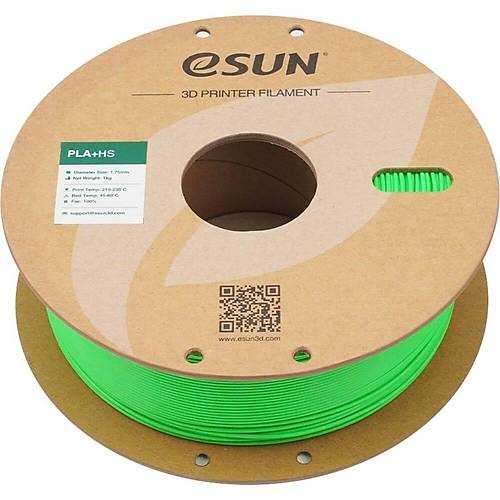 eSUN PLA-HS 1.75mm RGB Ye�il Y�ksek H�zl� 3D Yaz�c� Filament
