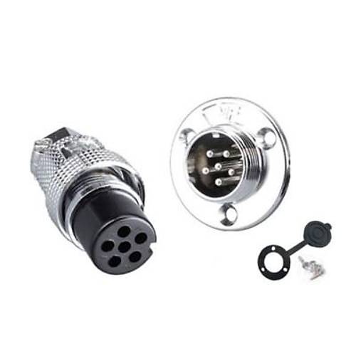 DF20 6 Pin 20mm Su Ge�irmez Konnekt�r Tak�m�