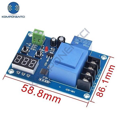 XH-M602 3.7-120V Lityum Pil - HW-631 Ak� �arj Kontrol Devresi