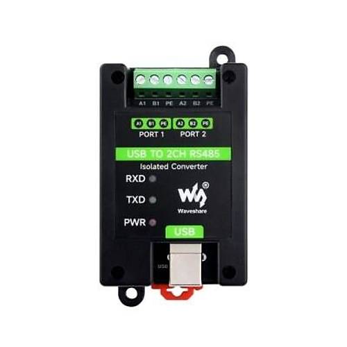 End�striyel USB'den 2 Kanal RS485 �zole D�n��t�r�c� - Orijinal FT2232HL �ip