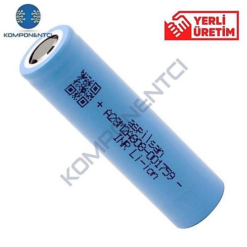 Aspilsan INR18650A28 3.7V 2800mAh �arj Edilebilir Li-ion Pil