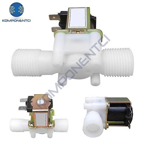 Selenoid Su Valfi 12V Solenoid Valve 1/2 in�