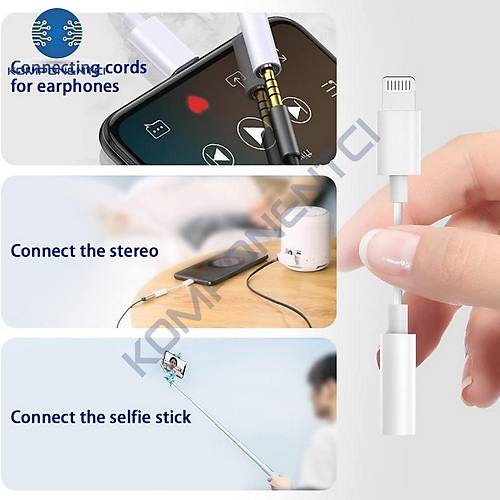 Divex�Lightning to 3.5mm Jack D�n��t�r�c� Adapt�r DC-172