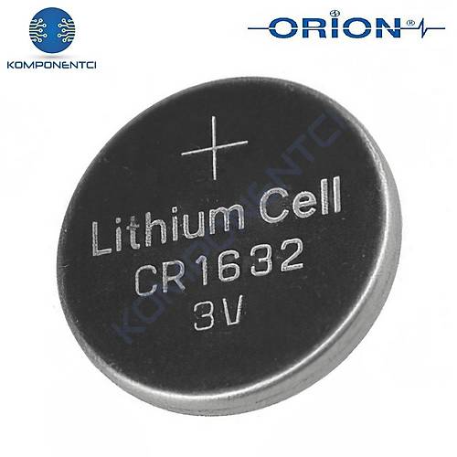 Orion CR1632 3V Lityum Pil 5'li Paket