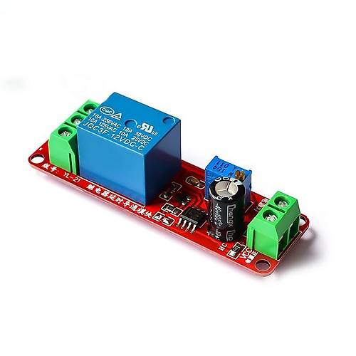 NE555 12V letim Gecikmeli Zaman Ayarl Rle Modl