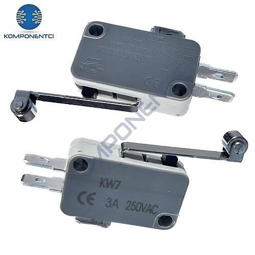 IC-171 Mikro Switch Makaral� Uzun KW7 3A 250VAC