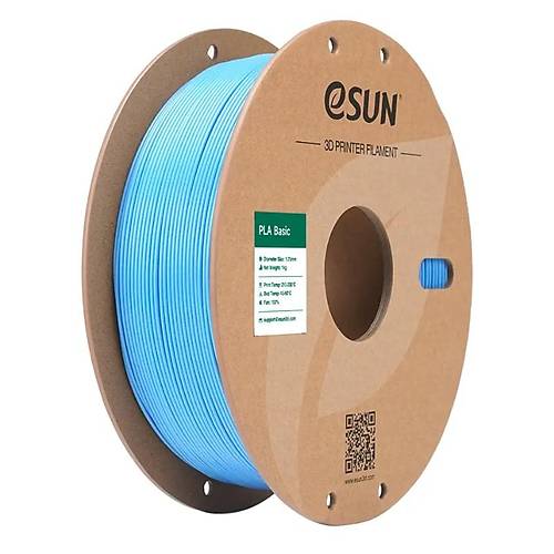 eSUN PLA Basic 1.75mm A��k Mavi Filament
