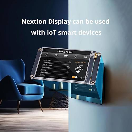 3.5 Inch Nextion 32MB Dahili Hafza NX4832K035