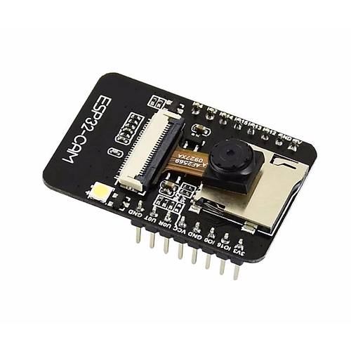 ESP32-CAM WiFi Bluetooth Gelitirme Kart + OV2640 Kamera Modl