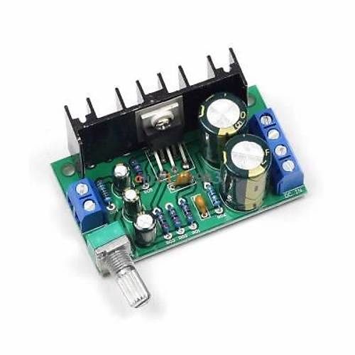 TDA2050 Mono Ses G�� Amplifikat�r Kart� Mod�l� DC 12-24V 10W-30W 1 Kanal