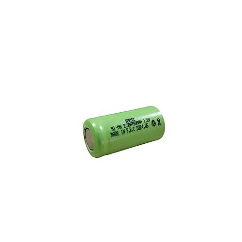 Sertec 1.2V 750mAh 2/3AA Ni-MH �arjl� Pil - Ba�s�z / Flat Head