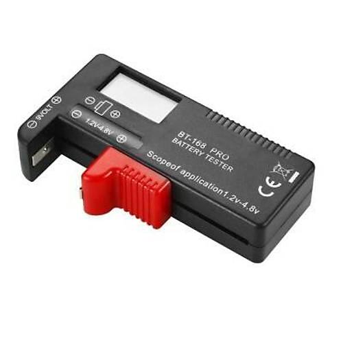 BT-168 PRO Ekranl� Pil Voltaj Kapasite Test Cihaz� 1.2V-4.8V ve 9V
