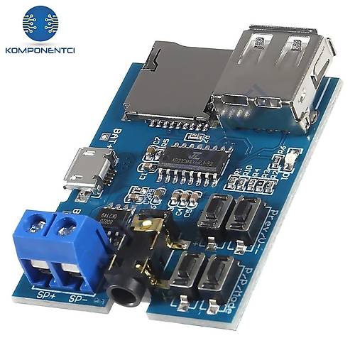 Amplifikat�r Devresi Mono 3W / MP3 �alar Devresi