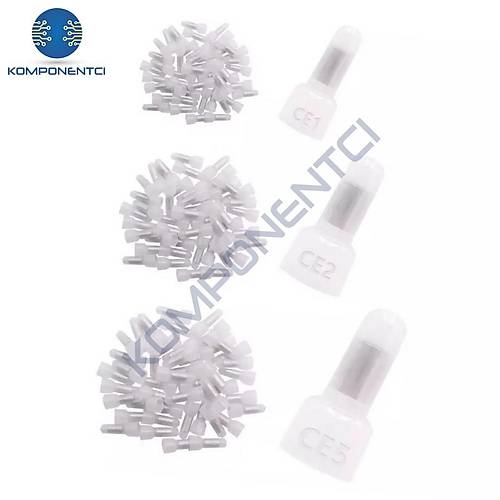 CE-1�0.5-1.5mm2 Kablo Ucu Kapama Terminali 100 Adet