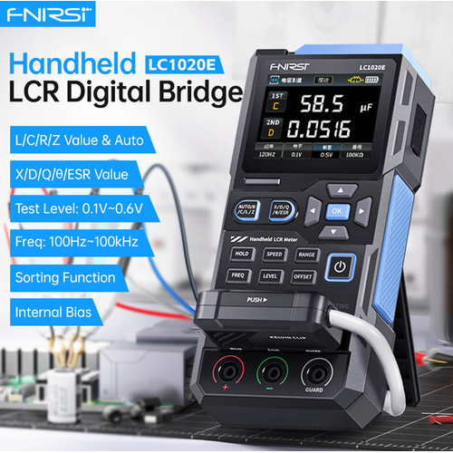 FNIRSI LC1020E 100kHz El Tipi Dijital K�pr� LCR ESR Metre