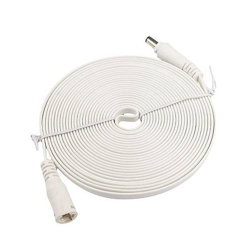DC 5,5x2,1mm Yass� Adapt�r Uzatma Kablosu - 10 Metre