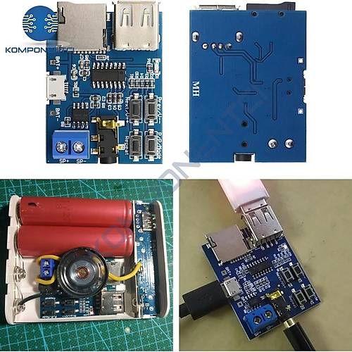 Amplifikat�r Devresi Mono 3W / MP3 �alar Devresi
