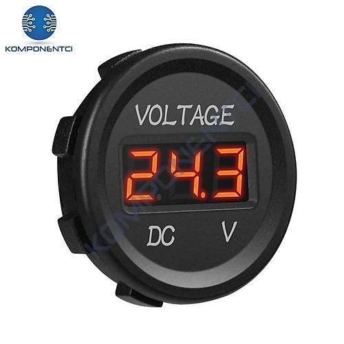IC-230D Dijital Voltmetre Pano Tip 28mm 6-32V