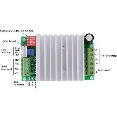 TB6600 4.5A Step Motor S�r�c� v1.2