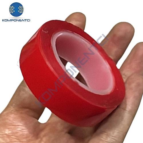 �ift Tarafl� �effaf Silikon Bant 18mm x 2m
