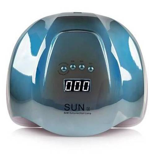 Sun X 54W Kal�c� Oje ve Protez T�rnak Kurutucu - Mavi