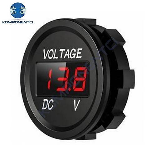 IC-230D Dijital Voltmetre Pano Tip 28mm 6-32V