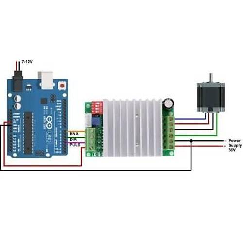 TB6600 4.5A Step Motor S�r�c� v1.2