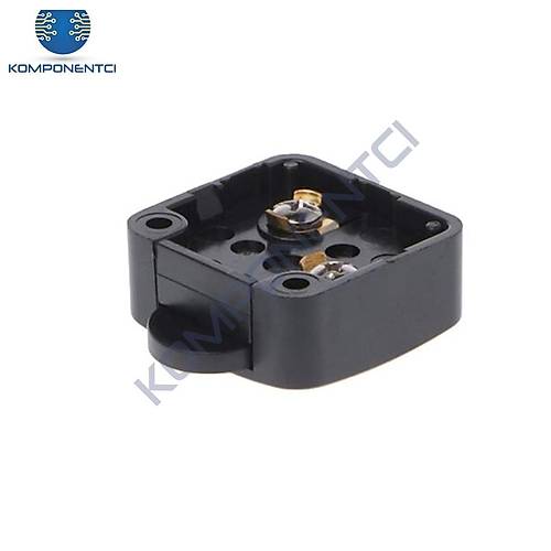 IC-187E Ters Dolap Anahtar� S�va �st� Kapak Switch Siyah