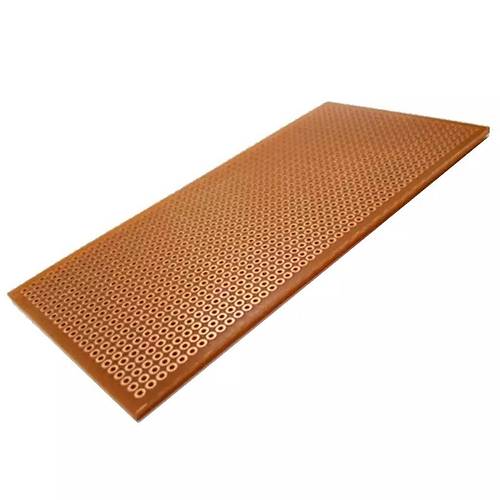13x25 Delikli Bakr Plaket 130x250mm
