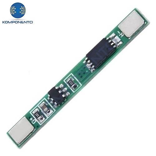1S 2.5A BMS 3.7V 18650 Lityum Pil �arj Koruma Devresi