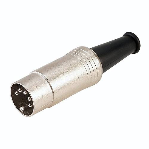 5 Pin Erkek Metal Midi DIN Konnekt�r
