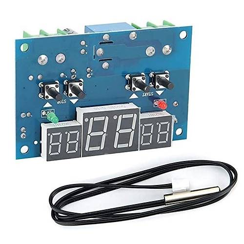 W1401 12V Dijital Scaklk Kontrol Cihaz
