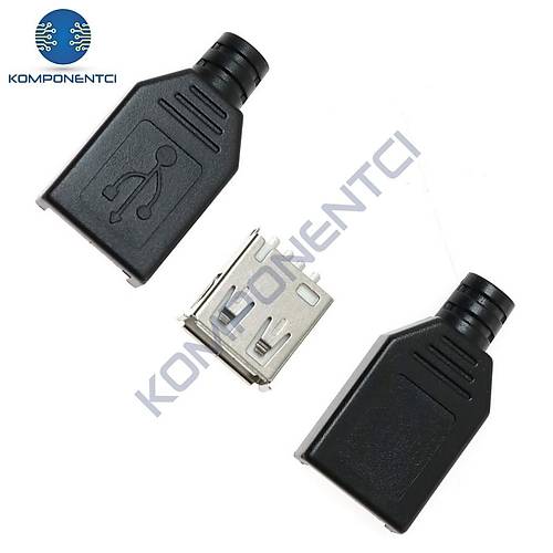 IC-265F USB A Tip Seyyar Kapakl Dii USB Soketi