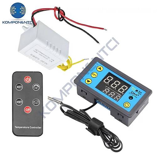 W3231 ZFX-W1608 DC12V Uzaktan Kumandal� Dijital Termostat