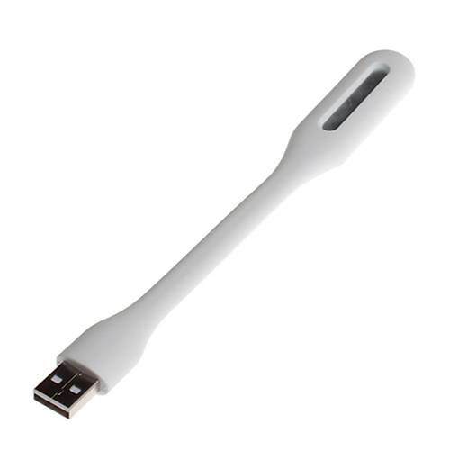 USB Led Işık Esnek Okuma Lambası - Beyaz