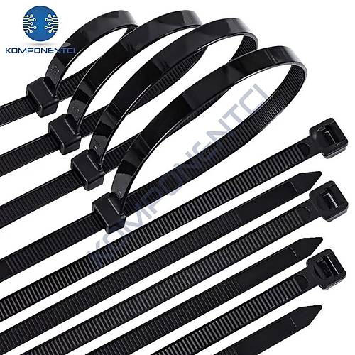 GWEST Kablo Ba�� GT�370�ST UV�370x4,8mm Ultraviole Siyah (100 adet)