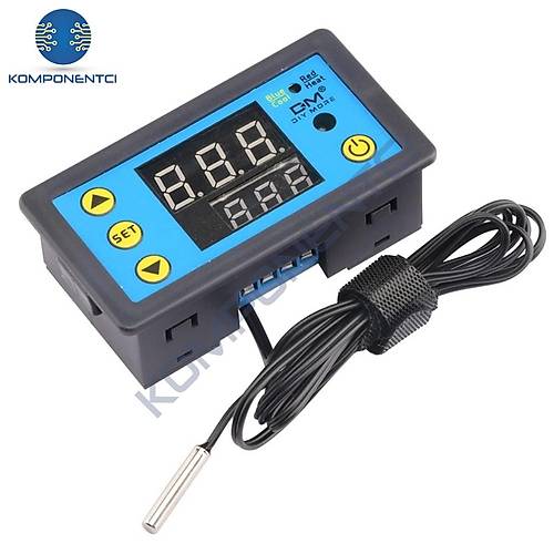 W3231 ZFX-W1608 DC12V Uzaktan Kumandal� Dijital Termostat