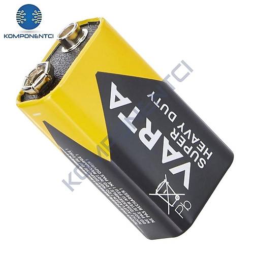 Varta Superlife Manganez 9V Pil