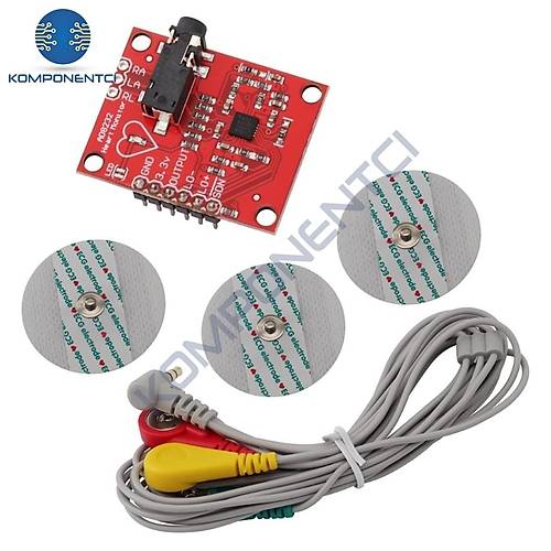 AD8232 EKG Kalp At��� Nab�z Grafi�i �zleme Kiti EKG Mod�l�