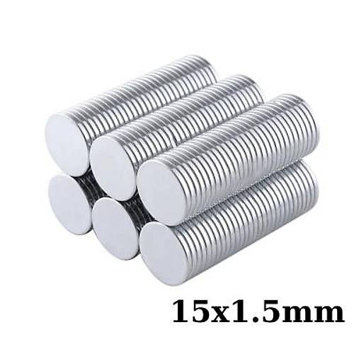 15x1.5mm Neodyum G��l� M�knat�s - Neodim Magnet