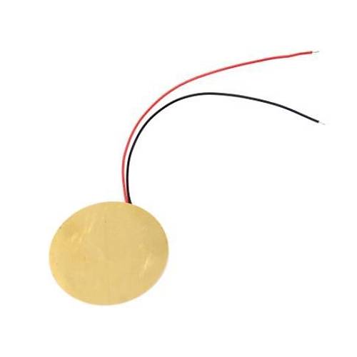 Piezo Disk Buzzer Kablolu - 50mm �ap