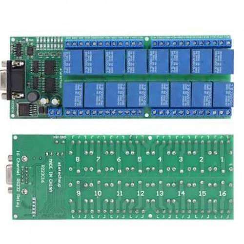 R223C16 12V 16 Kanal RS232 R�le Mod�l�