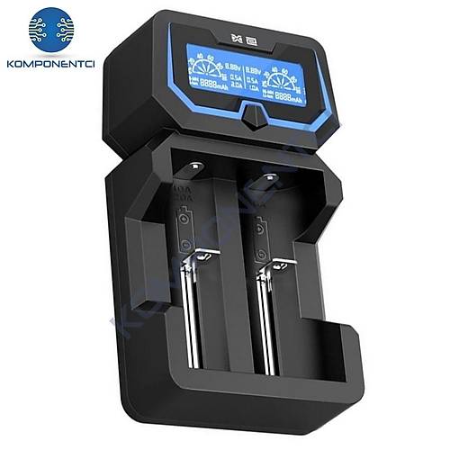 Xtar X2 LCD Ekranl� Pil �arj Cihaz�