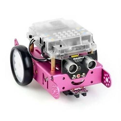mBot Bluetooth STEM E�itim Robotu - MakeBlock V1.1 Pembe Kit